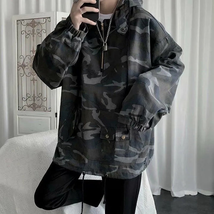 Unleash Your Adventure with the Mens Camouflage Tactical Work Jacket