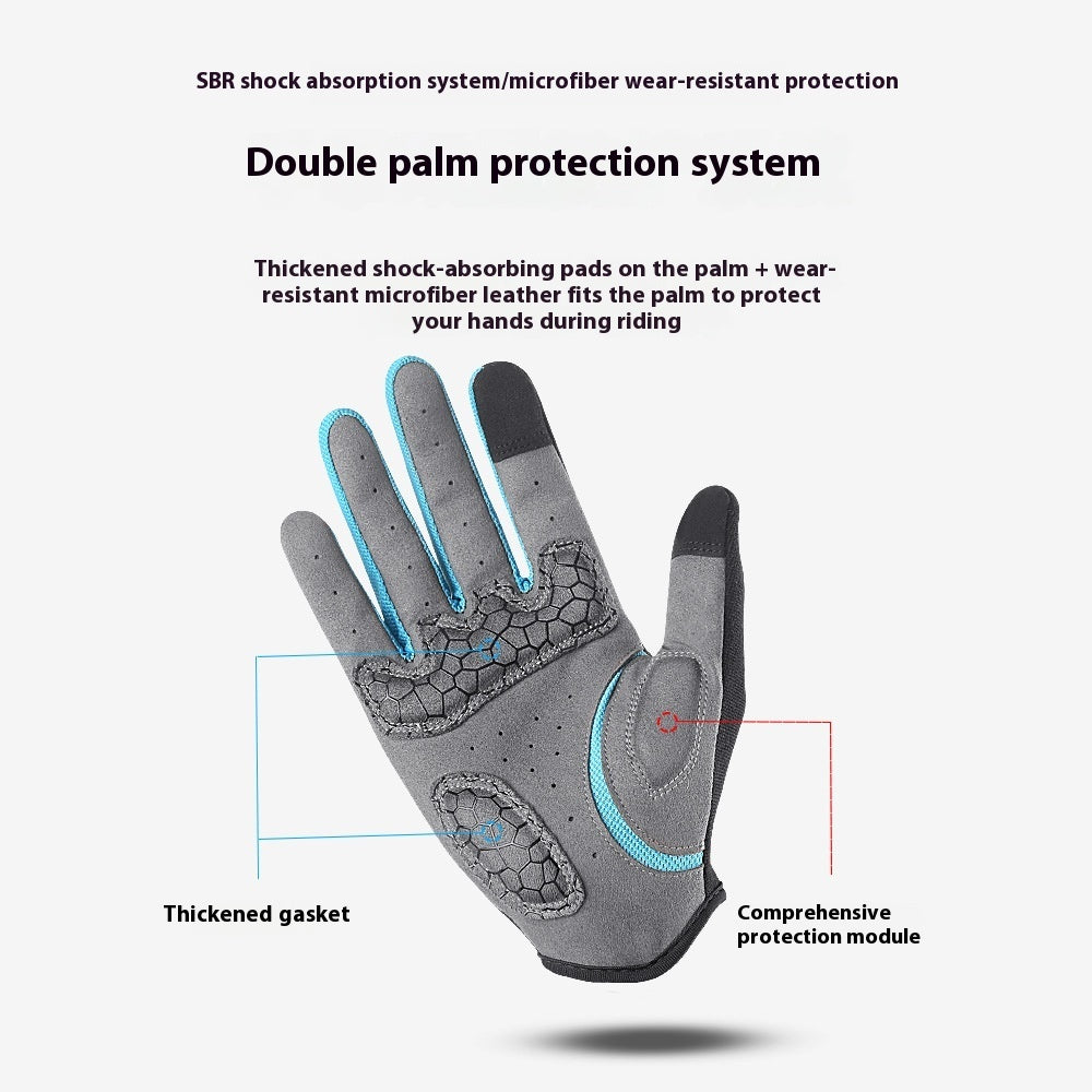 Shock Absorption Wear-resistant Cycling Gloves