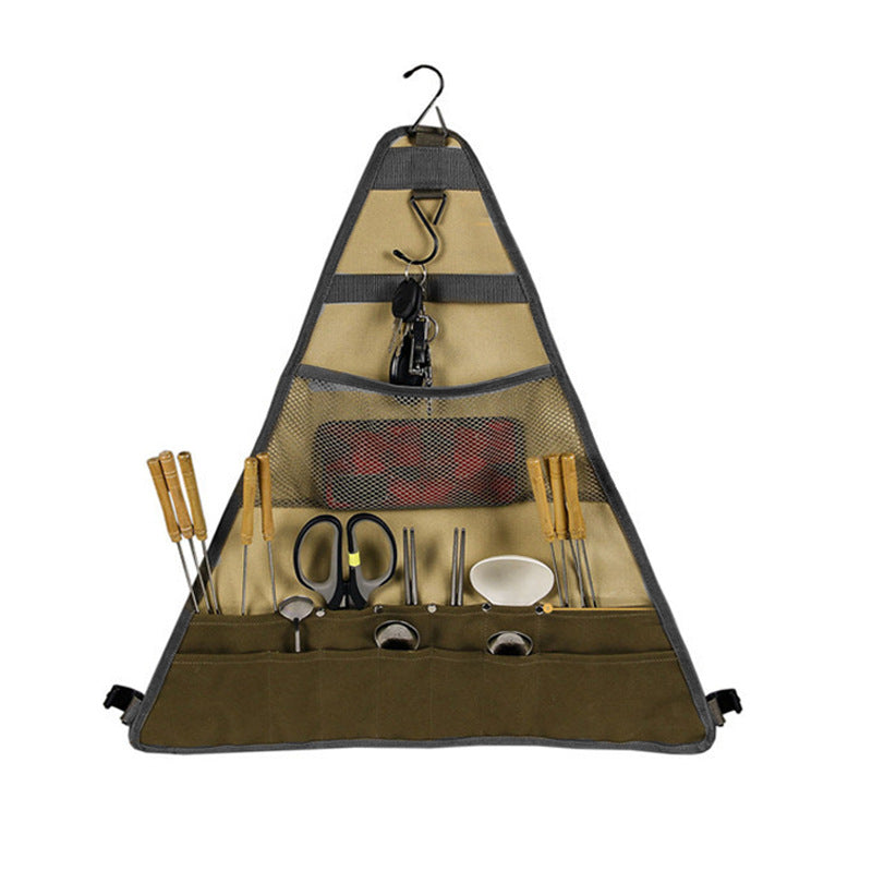 Hanging Cookware Foldable Tableware Bag