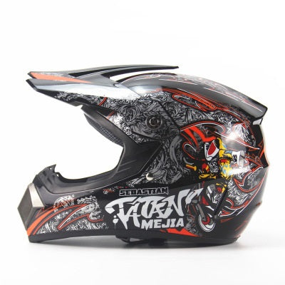Motorcycle mountain bike helmet