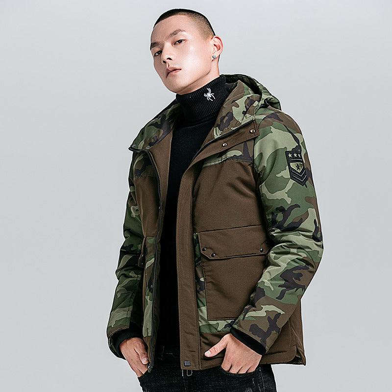 camouflage cotton men's jacket
