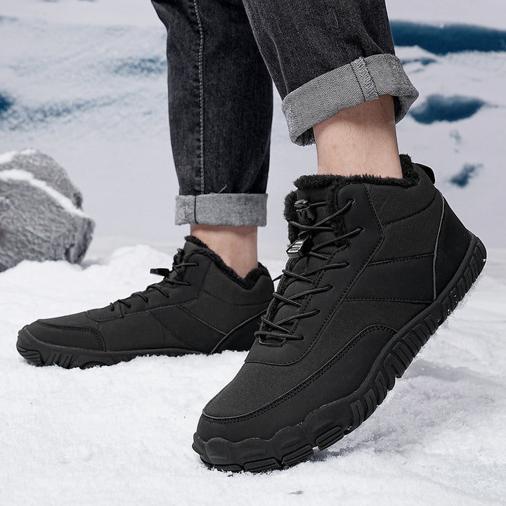 Cotton-padded Shoes Hiking Snow Boots