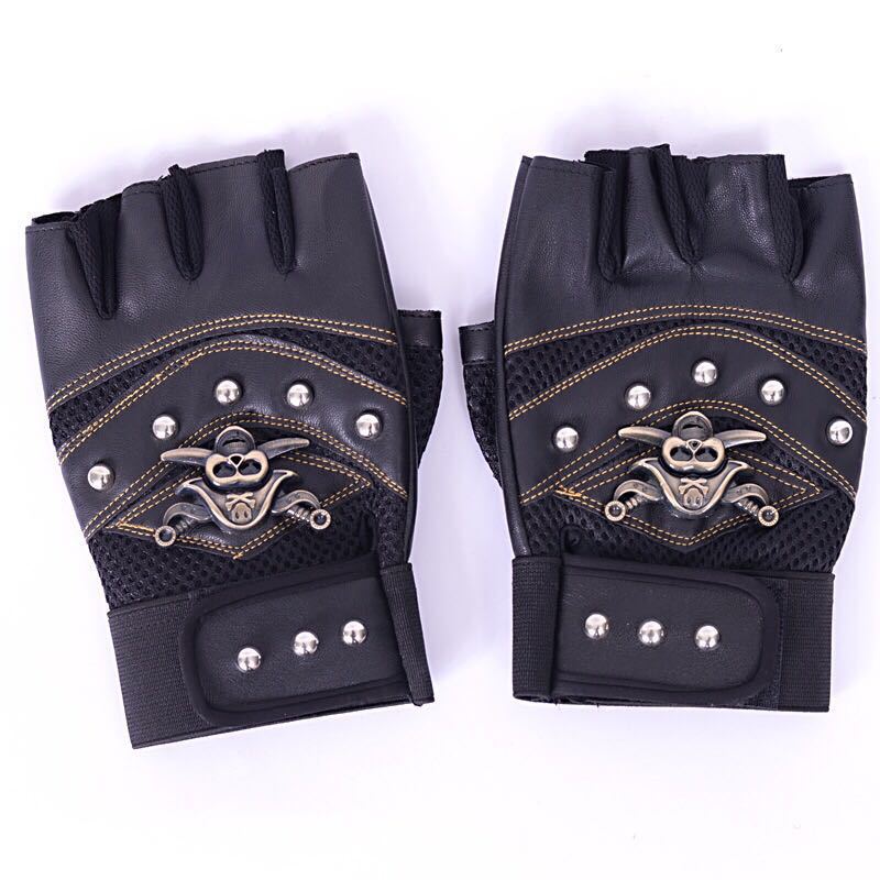 Dancing Sport Riding Skull Gloves