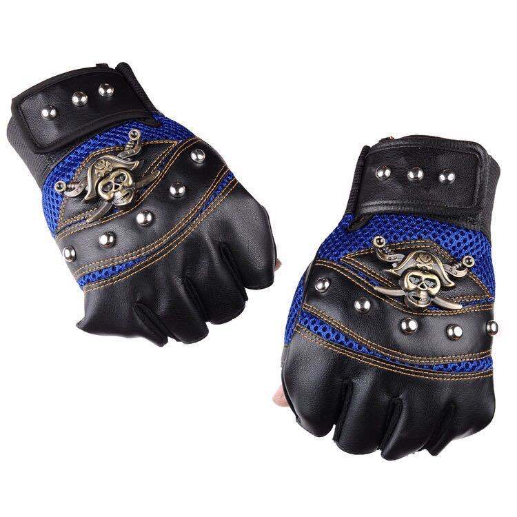 Dancing Sport Riding Skull Gloves