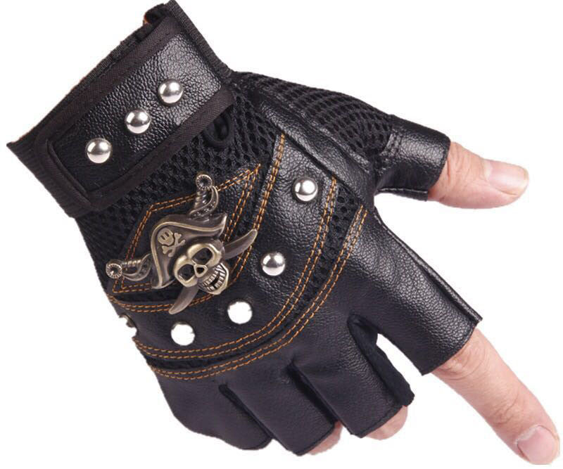 Dancing Sport Riding Skull Gloves