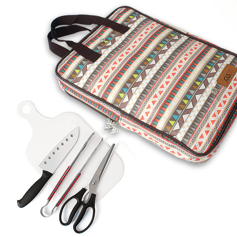 Outdoor Cookware Five-Piece Set Camping Barbecue