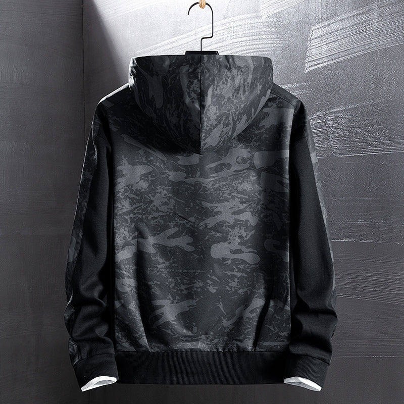 Camouflage Jacket Sweater Men's Hoodie