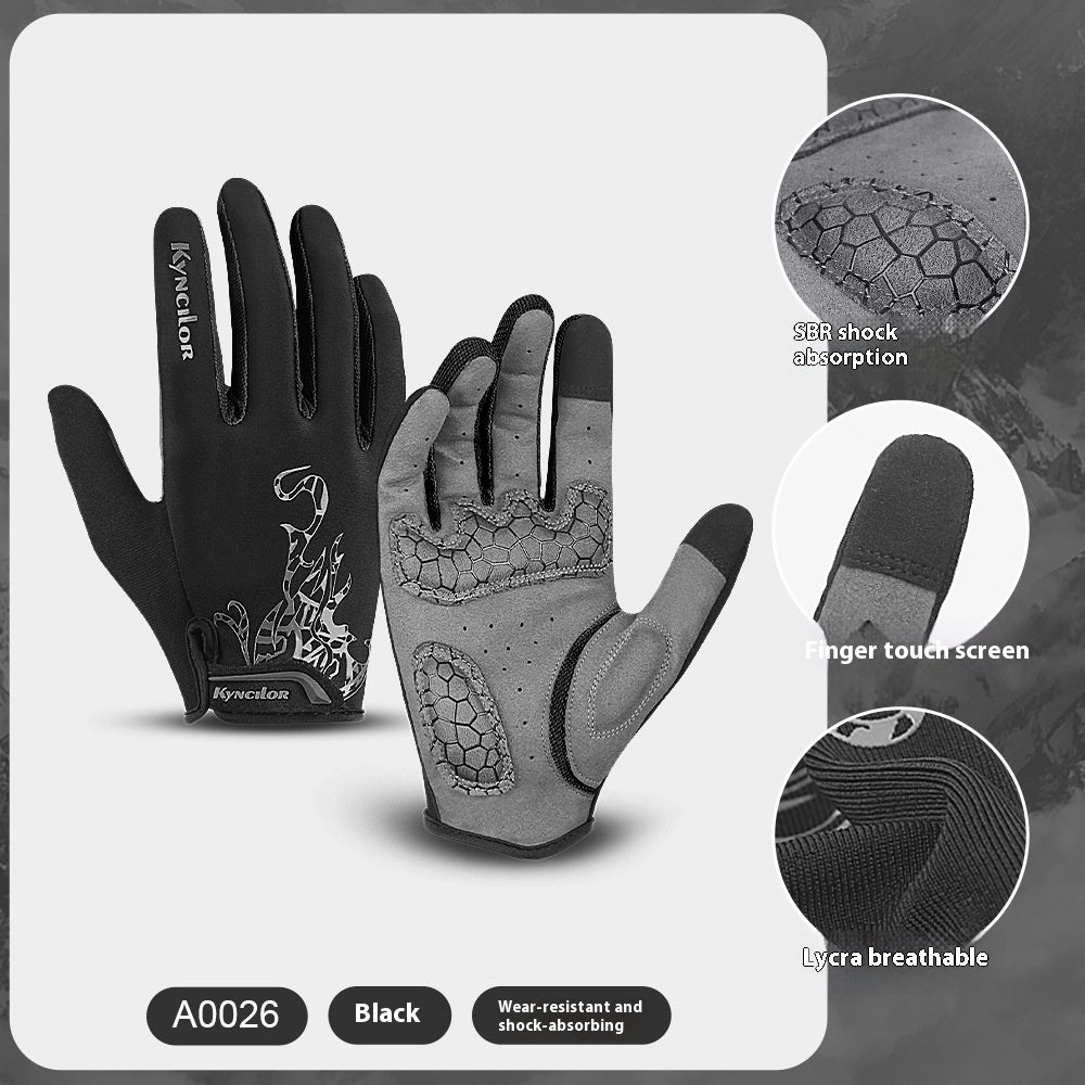 Shock Absorption Wear-resistant Cycling Gloves
