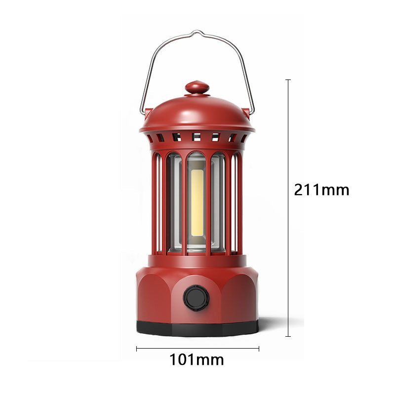 COB Portable Tent Light Retro Barn Lantern