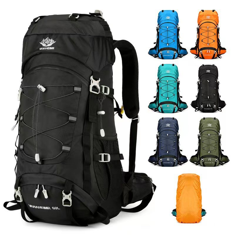 Outdoor Sports Hiking Bag 60 Liters Backpack