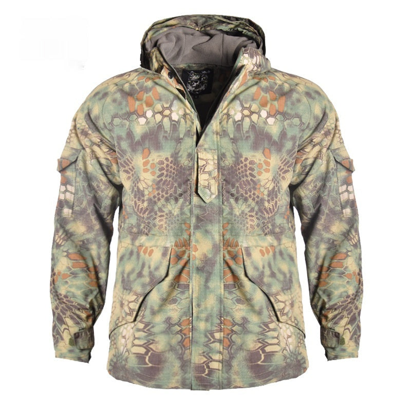 Camouflage Men's Tactical Fleece Jacket