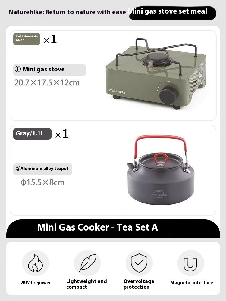 Outdoor Camping Cookware Stove Portable