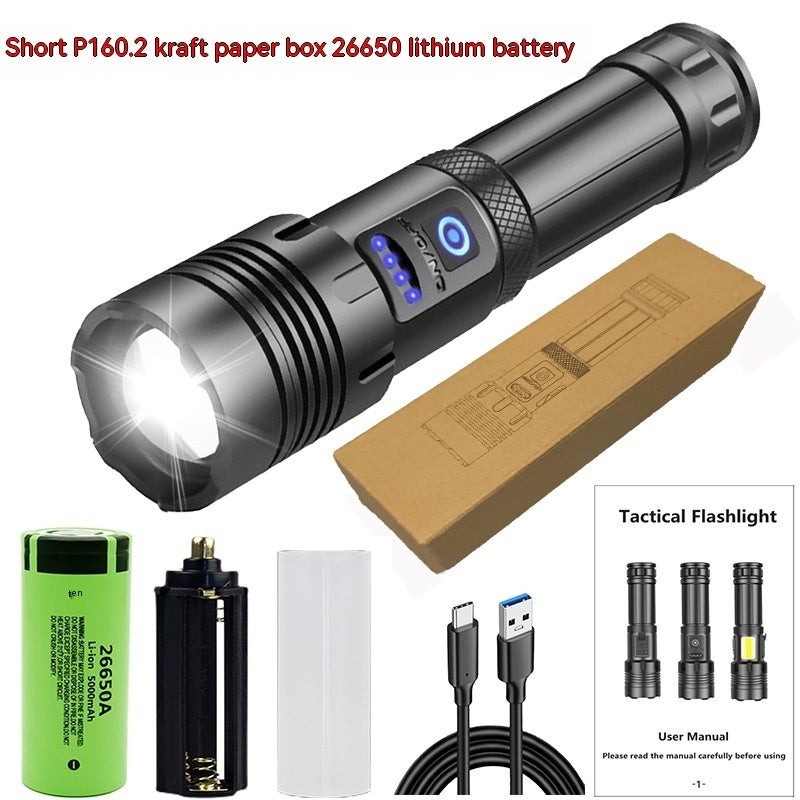 Strong Light Flashlight Outdoor Camping