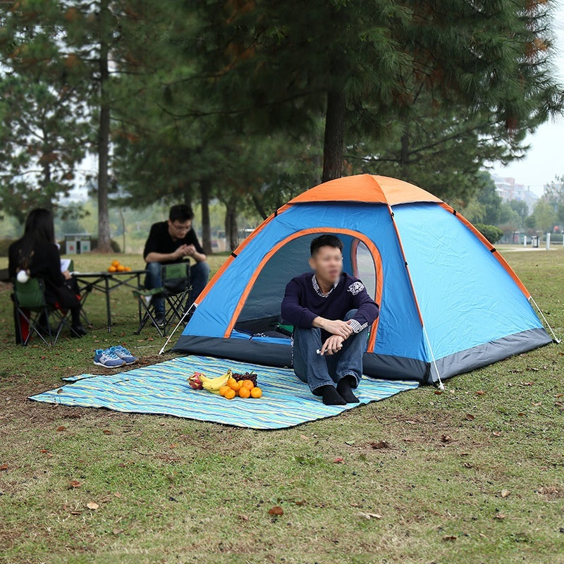 Multi-person Camping Double-door Tent