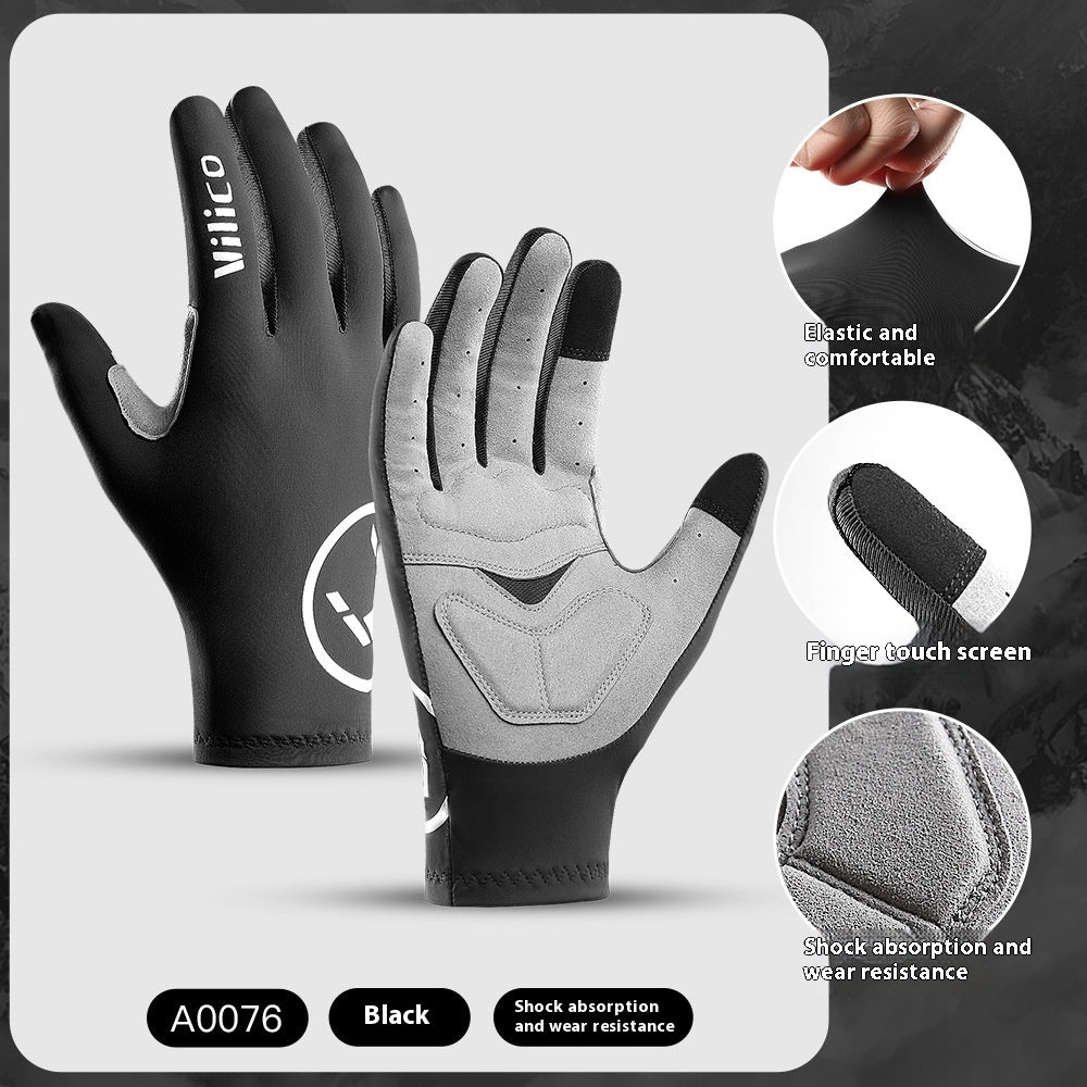Bike Riding Gloves Thin Shock Absorption