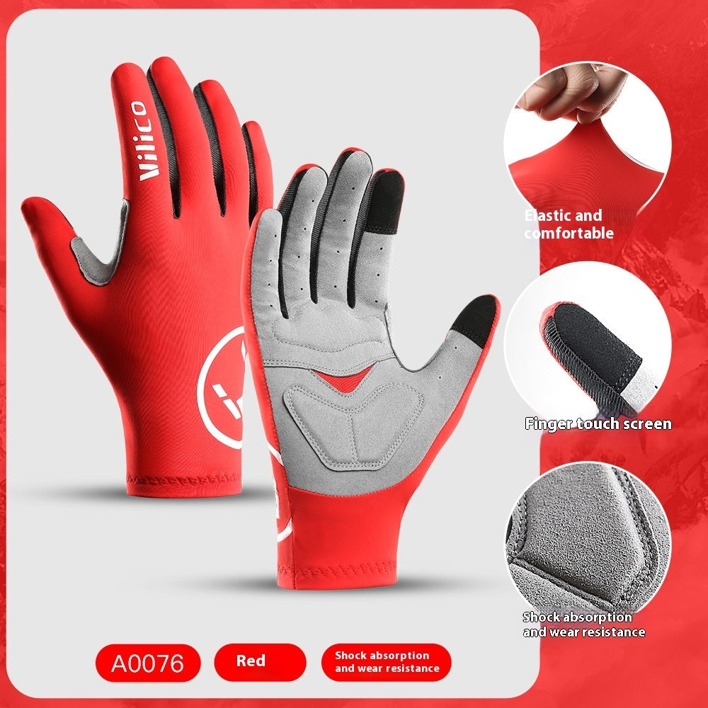 Bike Riding Gloves Thin Shock Absorption