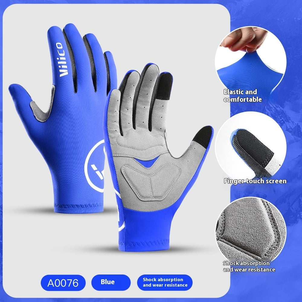 Bike Riding Gloves Thin Shock Absorption