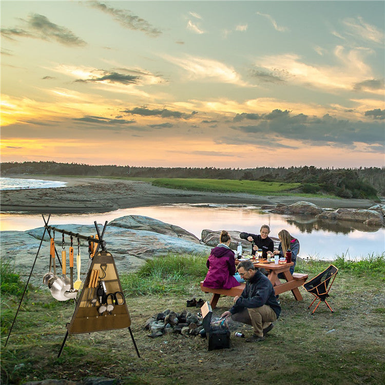 Hanging Cookware Foldable Tableware Bag