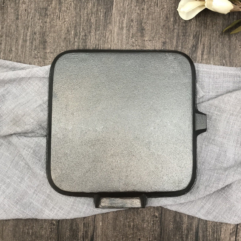 Cast Iron Steak Skillet Folding Pan