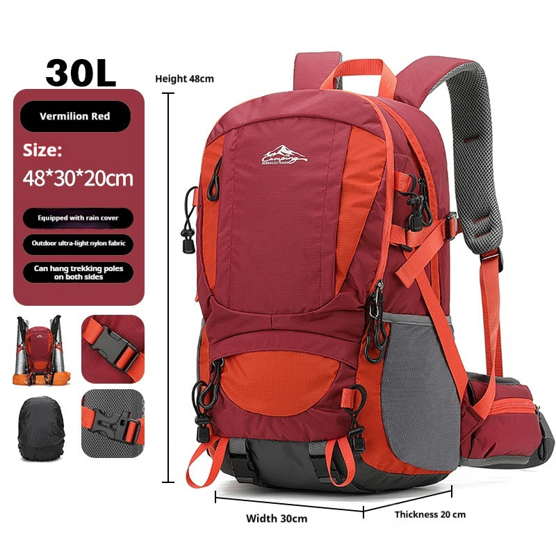 Large Capacity Lightweight Hiking Backpack